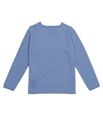 Pull intarsia en cachemire et coton | Bonpoint