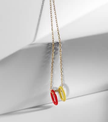 Collier en or 18 ct et émail | Persée