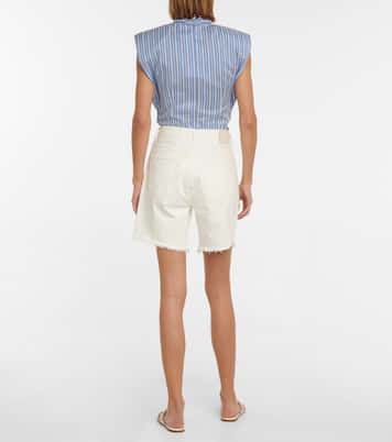 Camilla distressed denim shorts | Citizens of Humanity