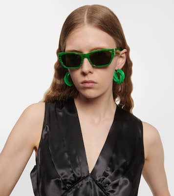 Gafas de sol de acetato rectangulares | Bottega Veneta