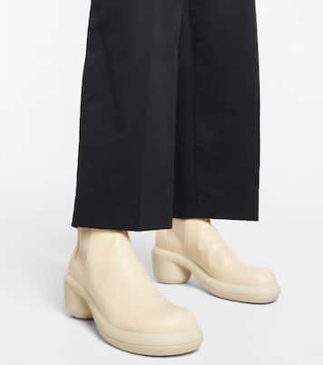 Leather Chelsea boots | Jil Sander