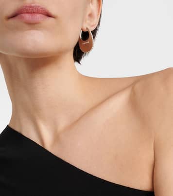 Orecchini Swipe Medium con cristalli | Coperni