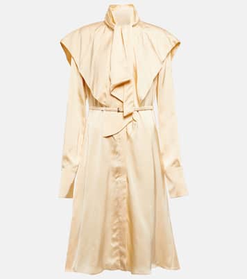 Hemdblusenkleid aus Satin | Jil Sander