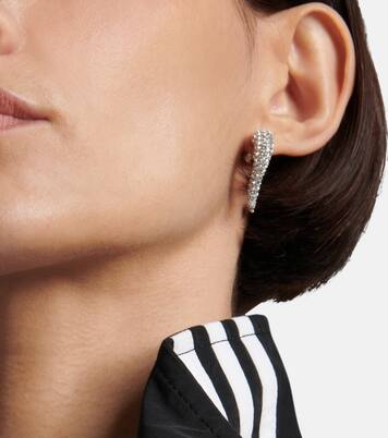 Orecchini Force Horn in argento | Balenciaga
