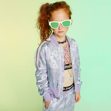 Leopard-print sports bra | Palm Angels Kids