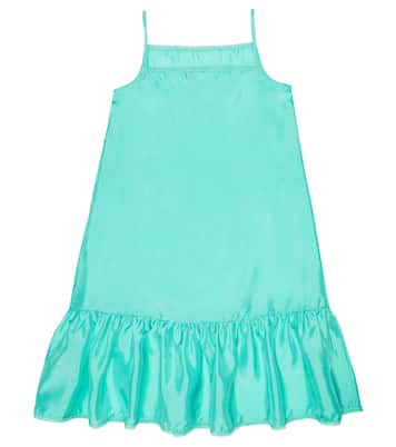 Grape silk slip dress | Caramel