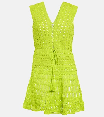 Miniabito Jennifer in crochet di cotone | Anna Kosturova