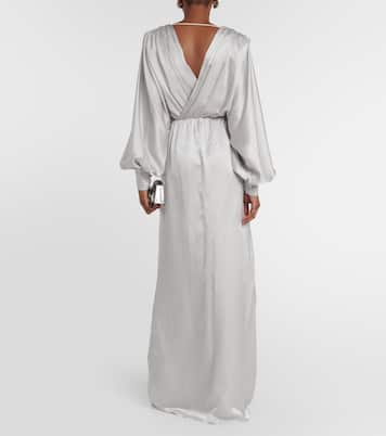 Bridal Vociare silk satin gown | Max Mara