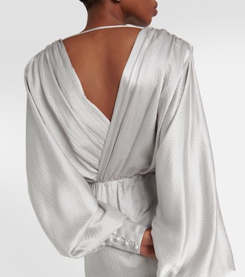 Bridal Vociare silk satin gown | Max Mara