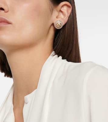 Boucles d’oreilles VLogo à ornements | Valentino