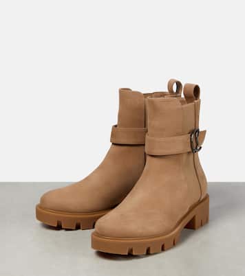 CL Chelsea suede ankle boots | Christian Louboutin