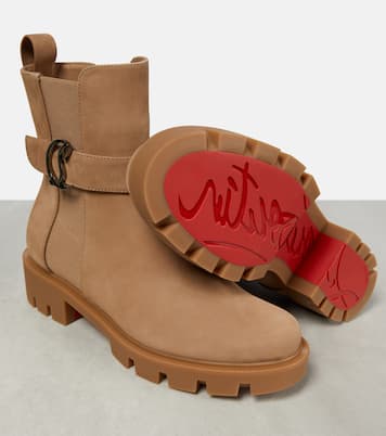 CL Chelsea suede ankle boots | Christian Louboutin