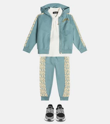 Sudadera de forro polar de algodón | Versace Kids