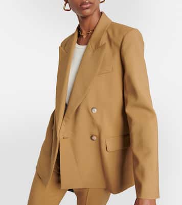 Double-breasted wool blazer | Joseph