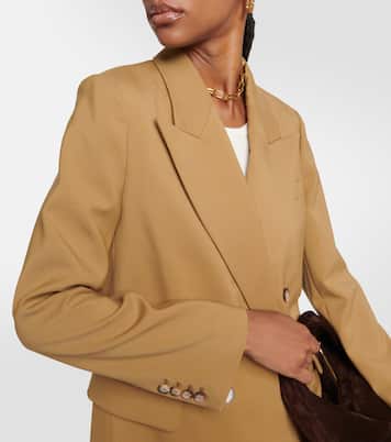 Double-breasted wool blazer | Joseph