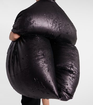 Daunenjacke mit Pailletten | Rick Owens