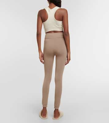 High-rise jersey leggings | Loro Piana