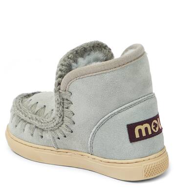 Sneakers in suede e shearling | Mou Kids