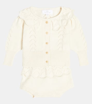 Baby- Set Cardigan e shorts Francesca | C'era Una Volta