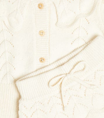 Baby- Set Cardigan e shorts Francesca | C'era Una Volta