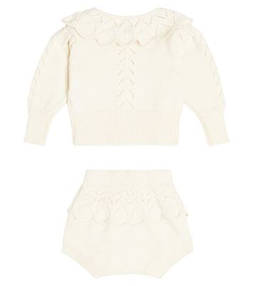 Baby- Set Cardigan e shorts Francesca | C'era Una Volta