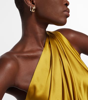 Boucle d'oreille unique en or 18 ct et diamants | Anita Ko