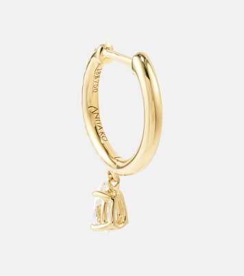 Boucle d'oreille unique en or 18 ct et diamants | Anita Ko