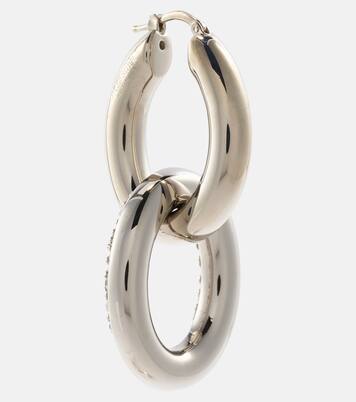 Orecchini a cerchio con zirconi | Jil Sander