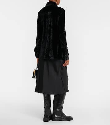Camisa de terciopelo | Jil Sander