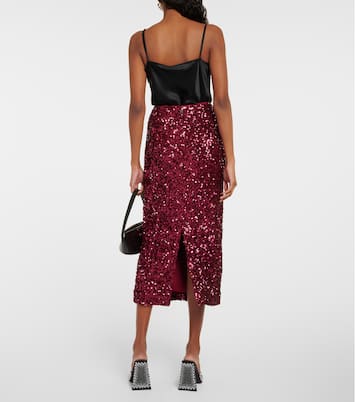 Sequined midi skirt | Rotate