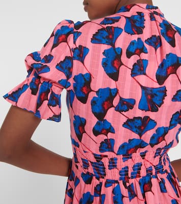 Bedrucktes Midikleid Erica aus Baumwolle | Diane von Furstenberg