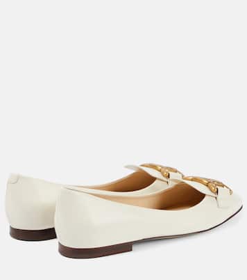 Kate leather ballet flats | Tod's