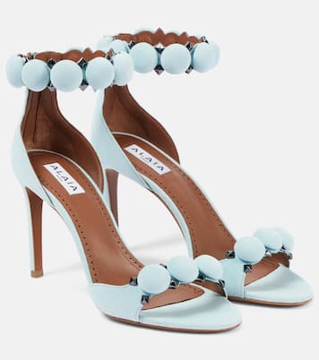 Sandali in pelle con borchie | Alaïa
