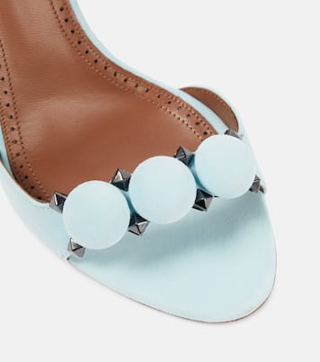 Sandali in pelle con borchie | Alaïa
