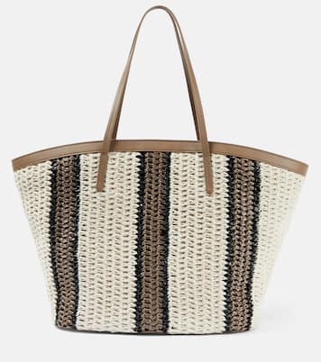Cabas Medium en crochet | Brunello Cucinelli