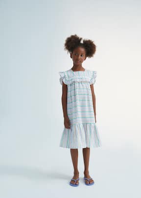 Abito Figueroa in cotone a righe | The New Society