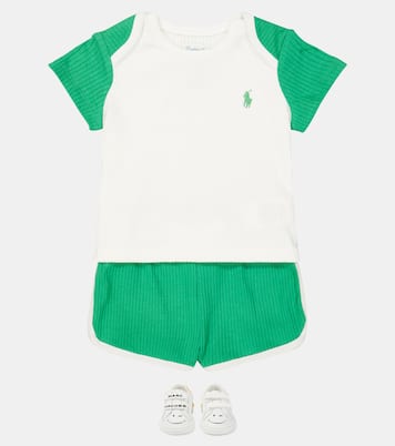 Bébé – Set t-shirt et short en coton | Polo Ralph Lauren Kids