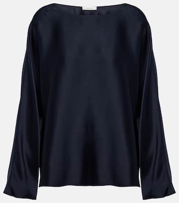 Blusa Dylia in raso di seta | The Row