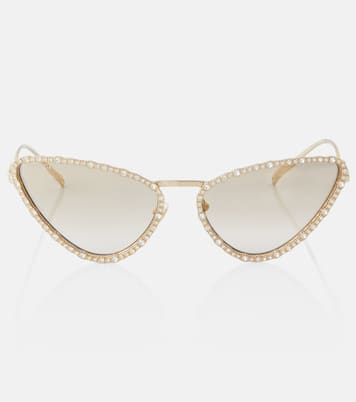 Occhiali da sole cat-eye Interlocking G | Gucci