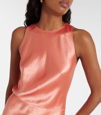 Maxikleid aus Satin | Vince