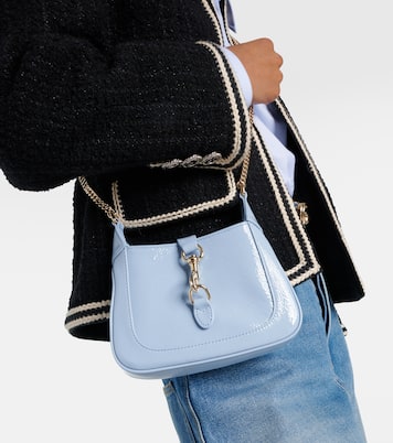 Sac Gucci Jackie Notte Mini en cuir verni | Gucci