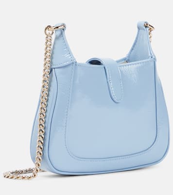 Sac Gucci Jackie Notte Mini en cuir verni | Gucci