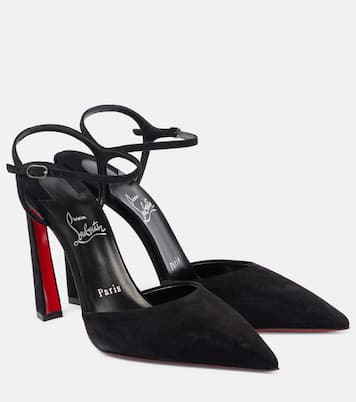 Escarpins Condora Riviera 100 en daim | Christian Louboutin