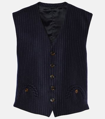 Gilet Lady Maud in lana e cashmere | Blazé Milano