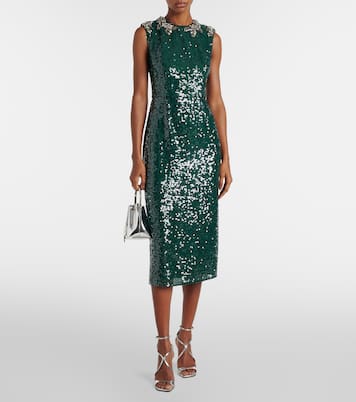 Abito a tubino con paillettes | Erdem