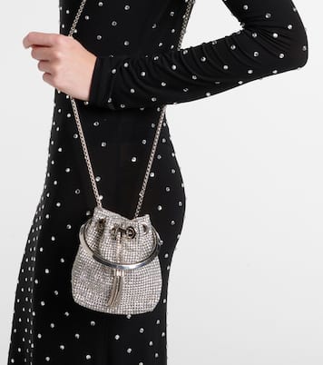 Sac seau Bon Bon Micro à ornements | Jimmy Choo