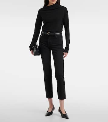 Top in jersey con ruches | Toteme