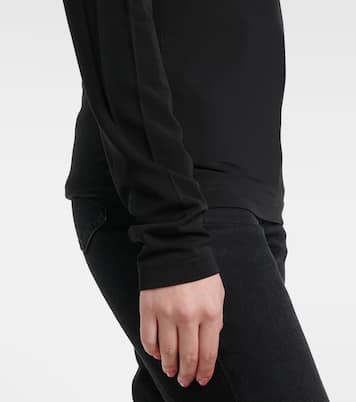 Top in jersey con ruches | Toteme