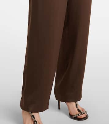 Kendry satin wide-leg pants | Isabel Marant