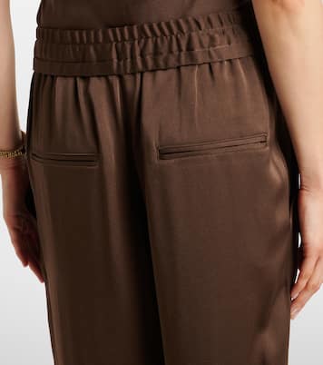 Kendry satin wide-leg pants | Isabel Marant